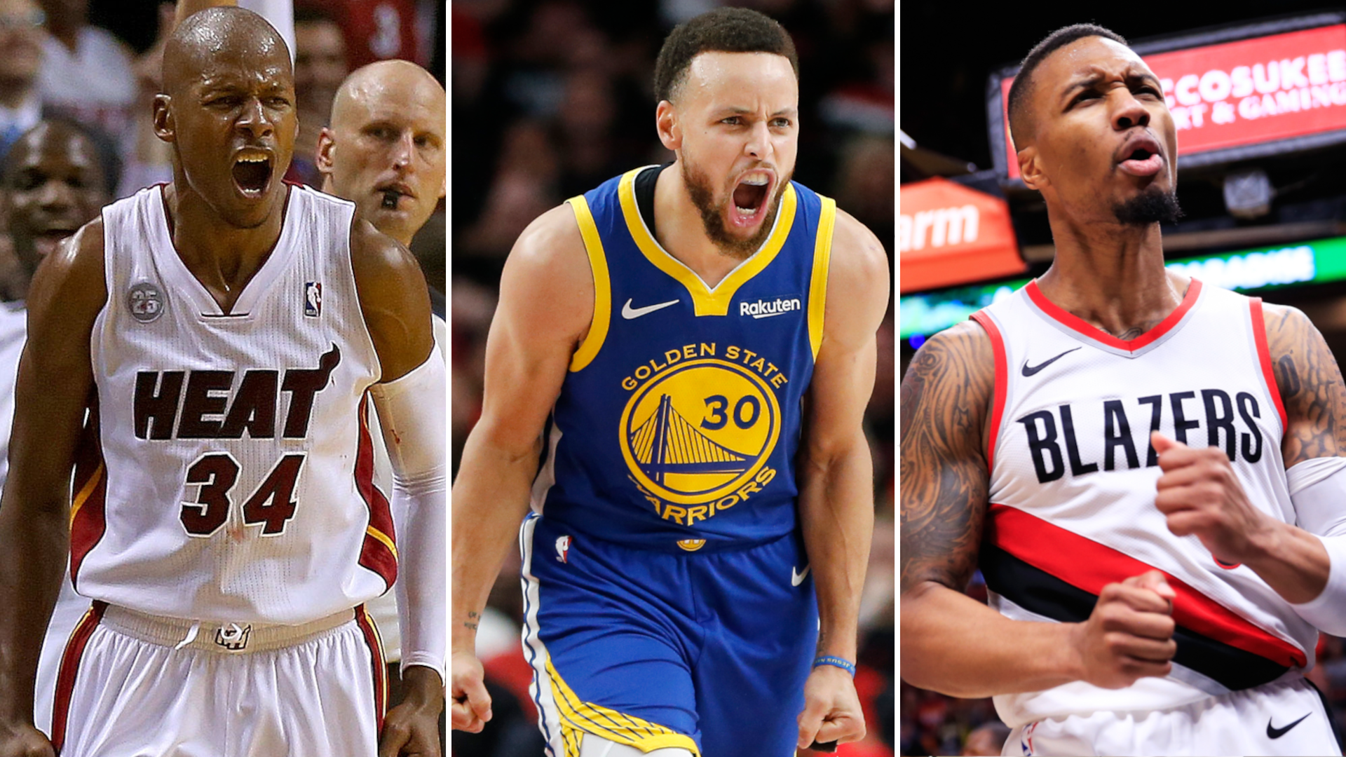 
                <strong>Stephen Curry knackt Allzeit-Bestwert: Die erfolgreichsten Dreierschützen der NBA</strong><br>
                Stephen Curry hat es geschafft! In der Nacht auf Mittwoch übertraf er den bisherigen NBA-Bestwert von Ray Allen für getroffene Dreier in regulären Saison-Spielen. ran zeigt die zehn erfolgreichsten Scharfschützen der NBA-Geschichte (Stand: 15. Dezember 2021 / Daten: nba.com).
              