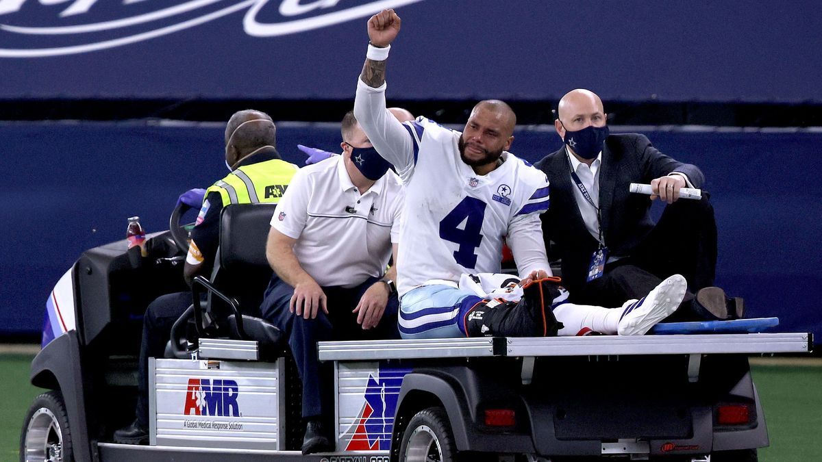 Dak Prescott weint