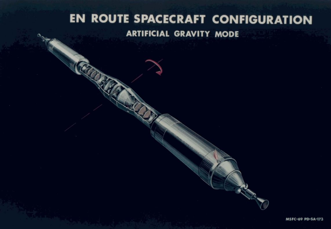 Immerhin: Die NASA ist heute weiter als in den 1970er Jahren. Schon damals plante der deutsche Raketenkonstrukteur Wernher von Braun eine bemannte Marsmission mit einem riesigen Raumschiff.