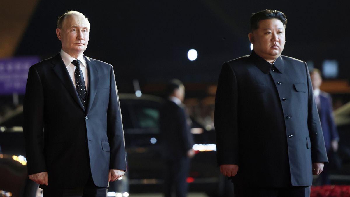 Putin und Kim Jong Un