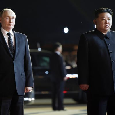 Putin und Kim Jong Un