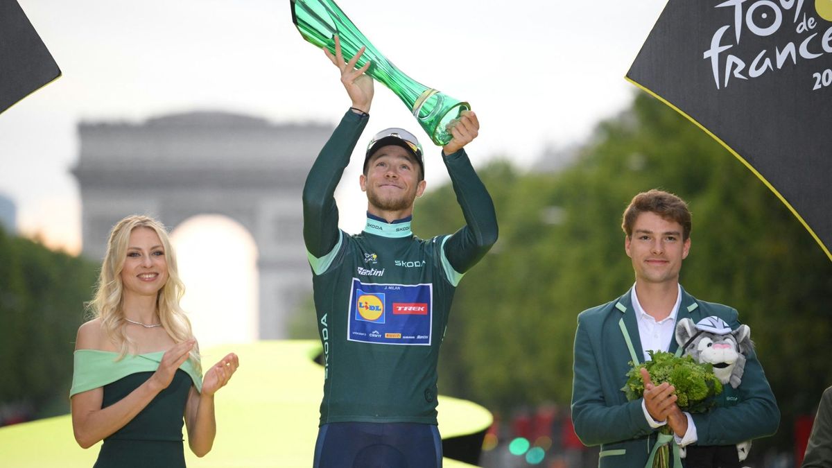 Milan sicherte sich das Grüne Trikot bei der Tour