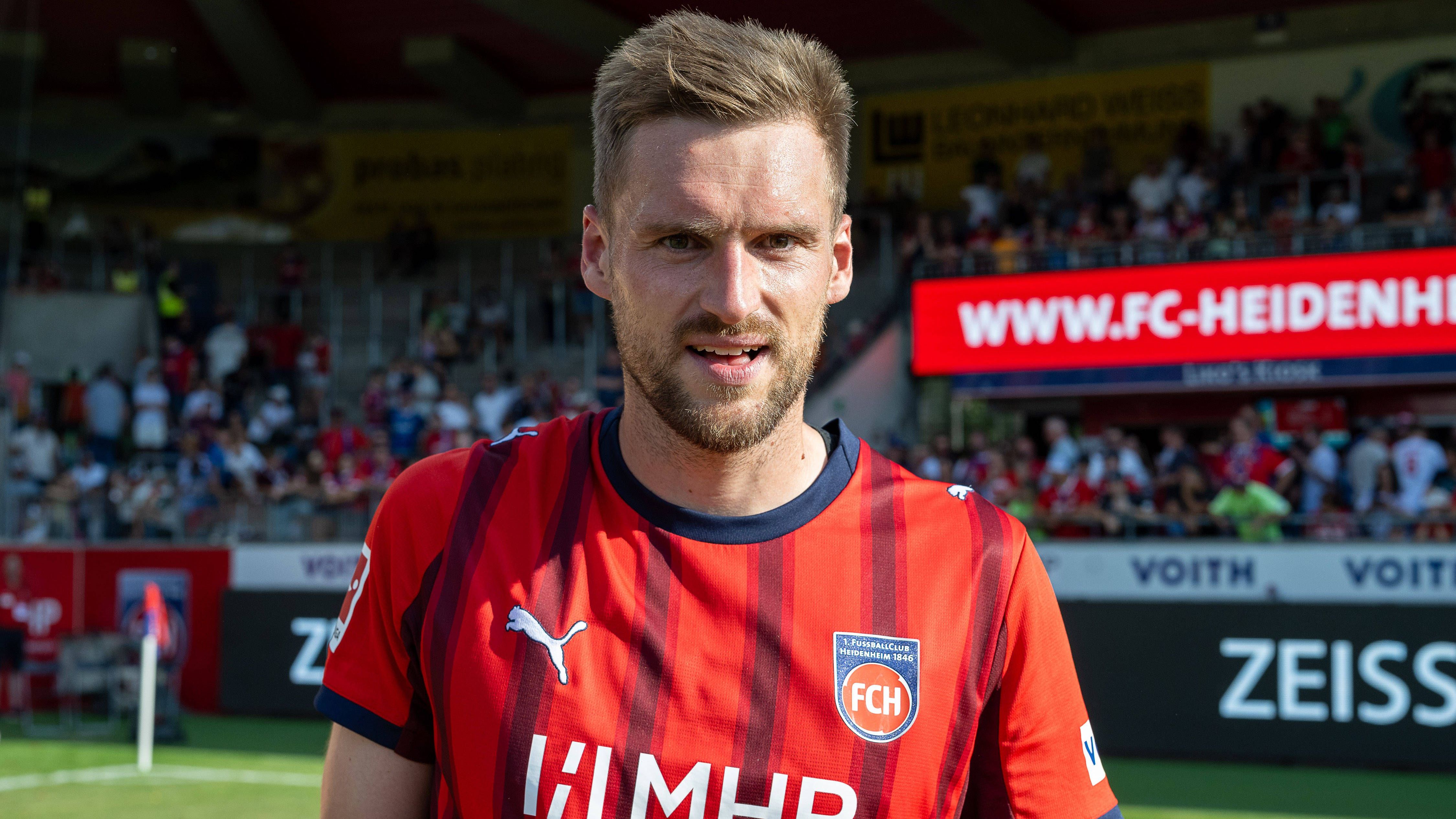 <strong>FC Heidenheim: Patrick Mainka</strong><br>Kapitän seit Sommer 2021.