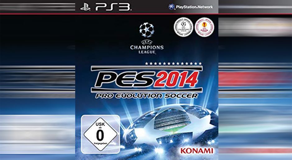 
                <strong>PES 2014</strong><br>
                Für PES 2014 zog Konami die Champions League-Rechte an Land, die EA Sports sich erstmals für FIFA 19 sichern konnte. Kein Spieler, sondern der Wettbewerb an sich wird auf dem Cover in Szene gesetzt.
              