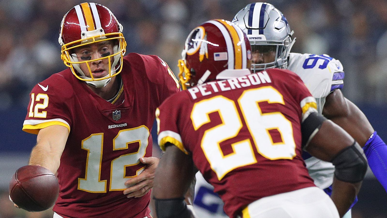 
                <strong>Washington Redskins</strong><br>
                Platz 20: Washington RedskinsDurchschnittliche Zahlung an einen Spieler im Jahr: 2,870,326 Millionen Dollar (umgerechnet: 2,5306 Mio. Euro)
              