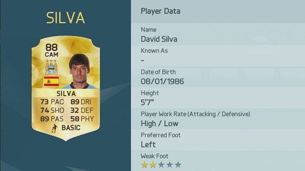 
                <strong>David Silva (Manchester City)</strong><br>
                Platz 3: David Silva (Manchester City)
              