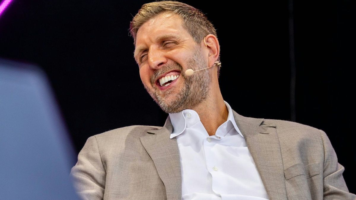 Dirk Nowitzki ist ein gefragter Gesprächsgast
