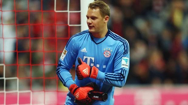 
                <strong>Manuel Neuer (FC Bayern München)</strong><br>
                Mit gerade einmal fünf Jahren streifte der Weltmeister schon das Trikot des FC Schalke 04 über. Bei den Königsblauen durchlief er sämtliche Jugend-Mannschaften und war ab 1999 Teil des Fußball-Internats. 2006 spielte er das erste Mal für die erste Mannschaft, ehe er 2011 zum FC Bayern wechselte. 
              