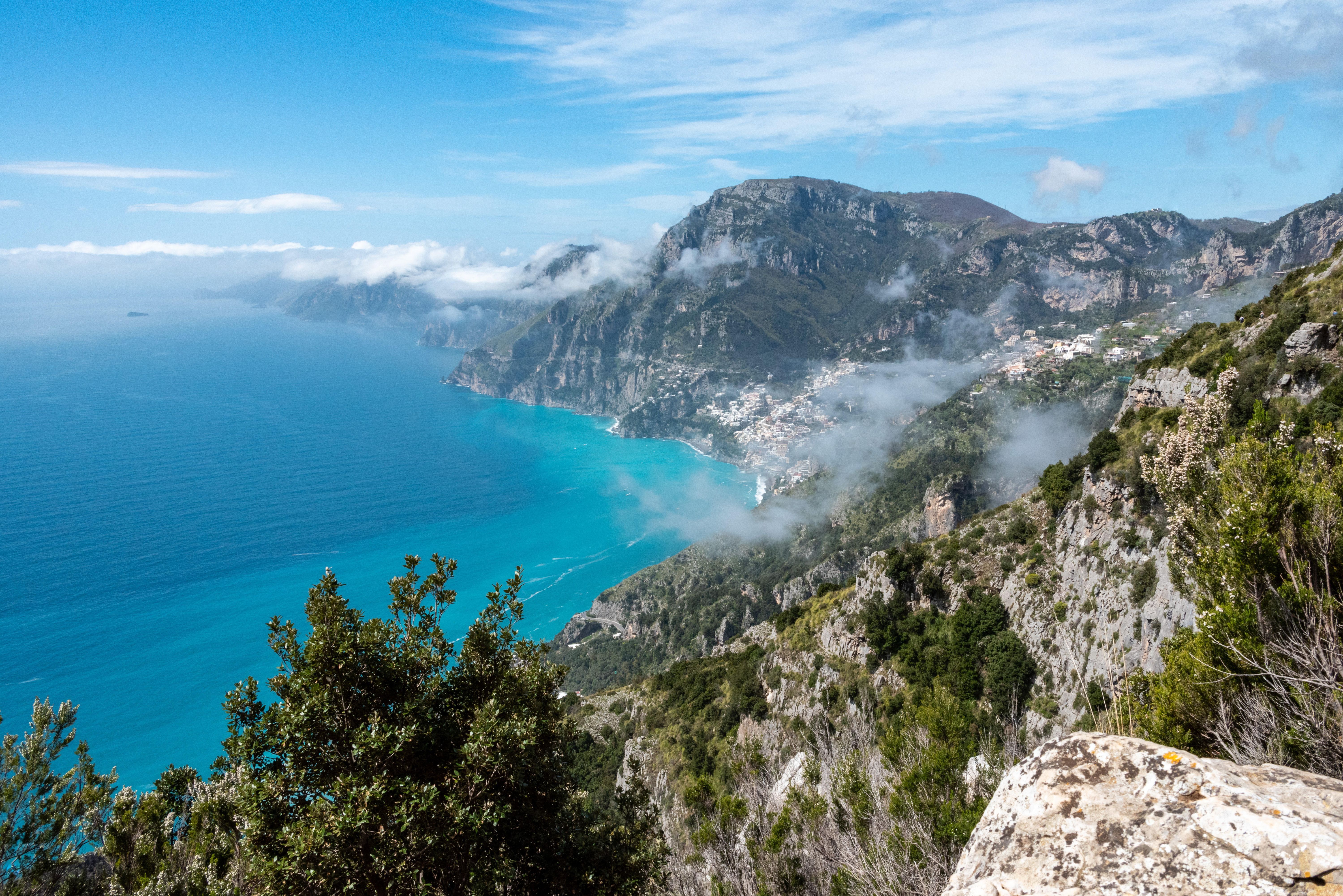 Von Salerno nach Sorrent: Die ganze Amalfiküste lässt sich zu Fuß bewandern.