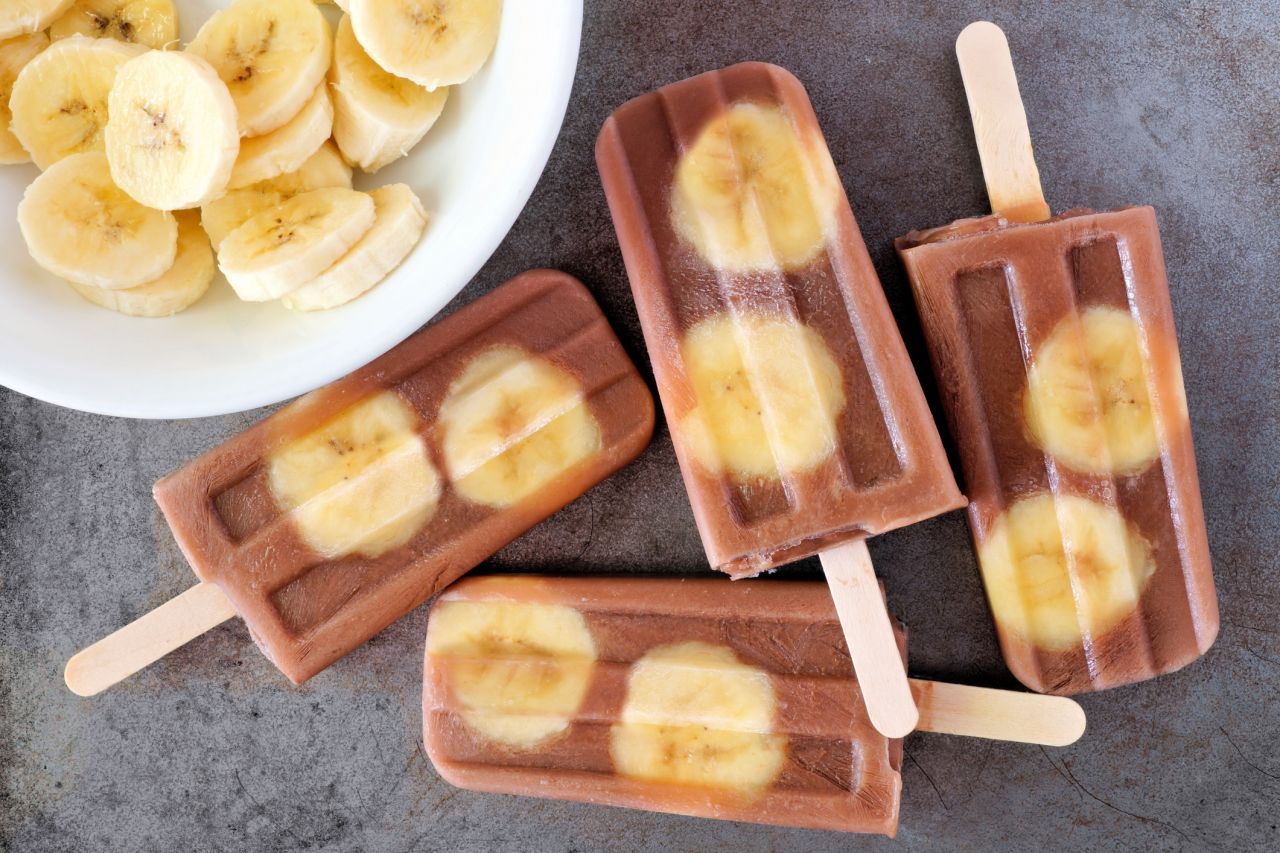 Bananen daten Schokolade! Wenn beides im Mund wieder schmilzt, ist das einfach nur ein Genuss.