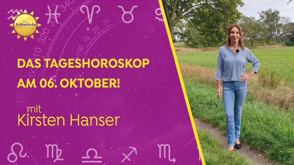 Tageshoroskop 06.10.