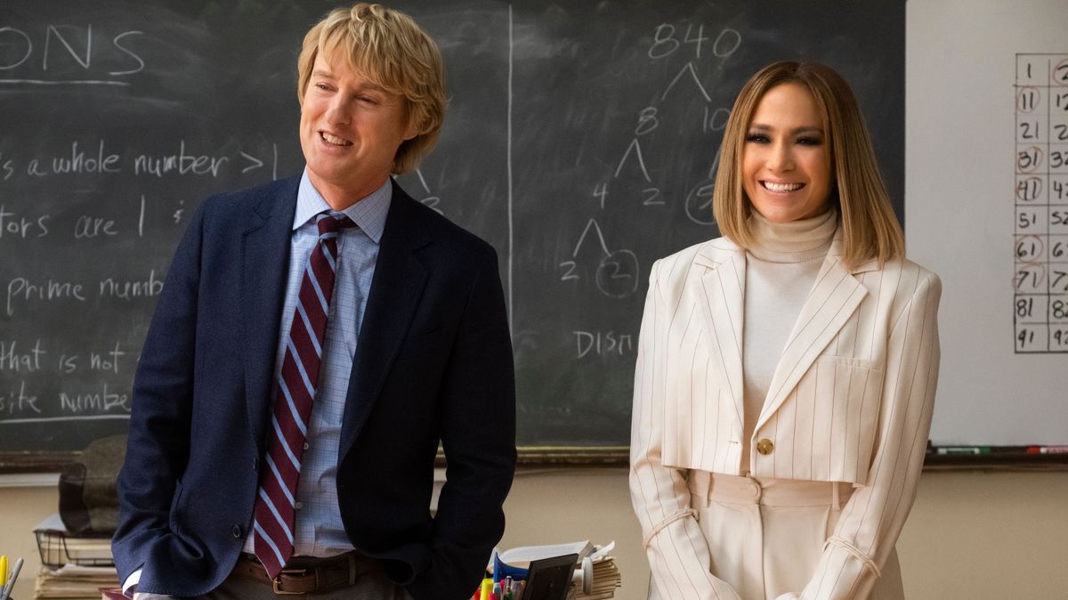 Owen Wilson und Jennifer Lopez in "Marry Me"