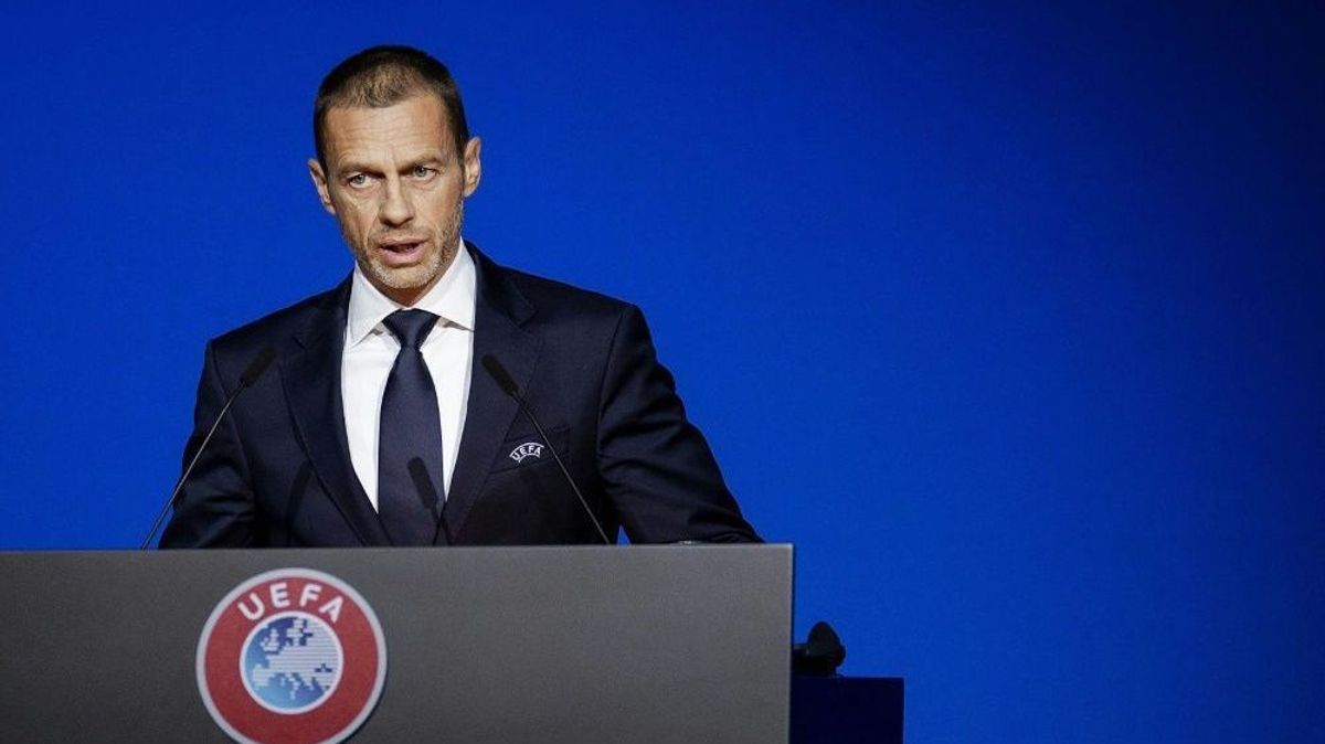 Ceferin glaubt an eine Fortsetzung des Fußballbetriebs