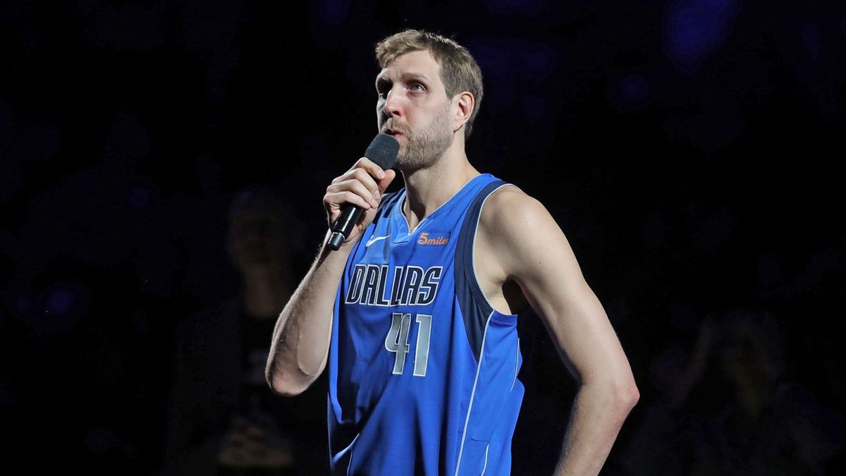 Gefeierter Mann: Dirk Nowitzki