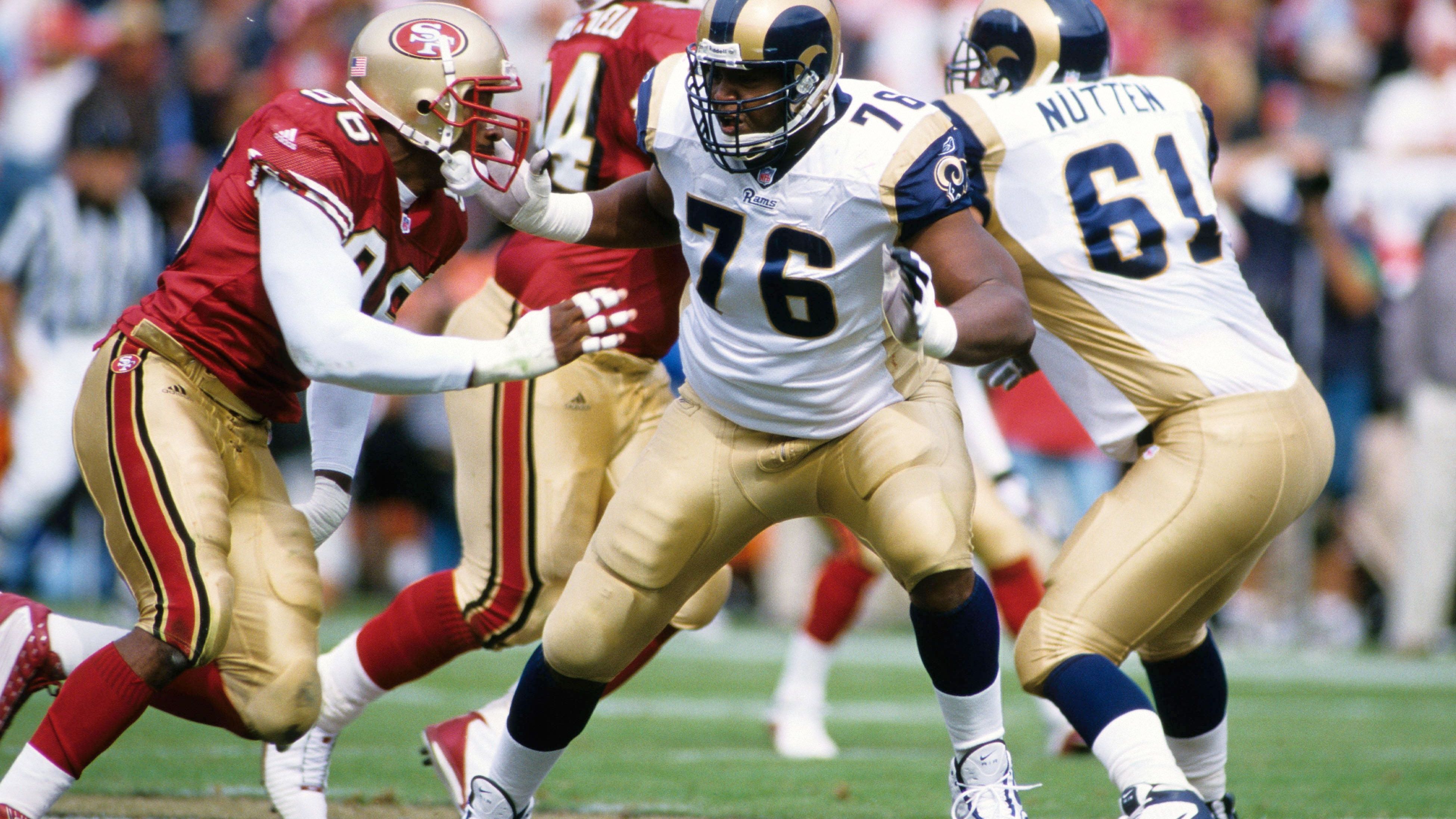 <strong>Platz 3 (geteilt): Los Angeles Rams</strong><br>Anzahl der Hall of Famer: 33