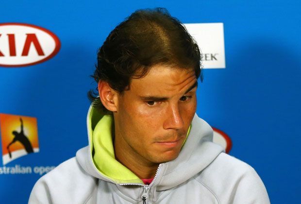 
                <strong>Thomas Berdych gegen Rafael Nadal</strong><br>
                Selbst auf der nachfolgenden Pressekonferenz verzieht Nadal eine Miene nach der anderen. Sein Gegner freute sich dagegen umso mehr.
              