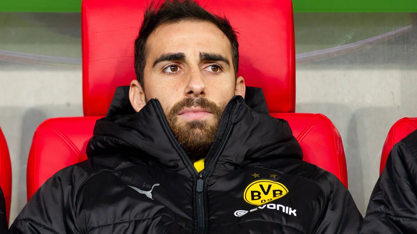 
                <strong>Paco Alcacer</strong><br>
                Bekommt noch elf Minuten Spielzeit. Pech, dass sein strammer Schuss nur an die Unterkante der Latte geht. ran-Note: Ohne Bewertung
              