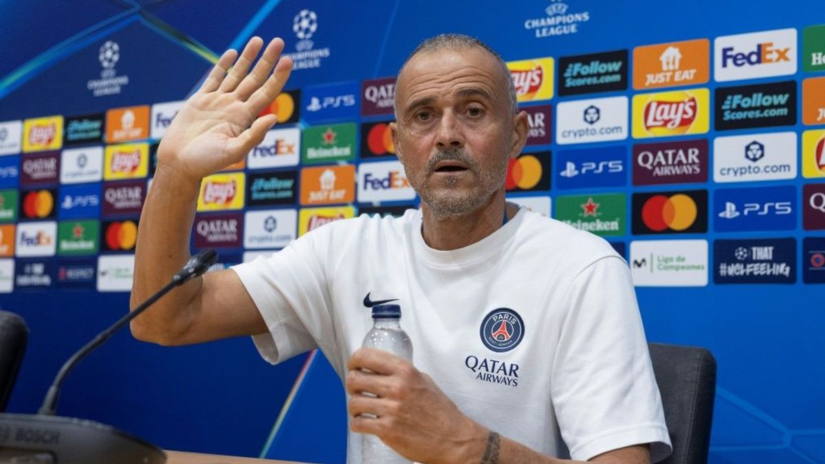 PSG-Coach Luis Enrique