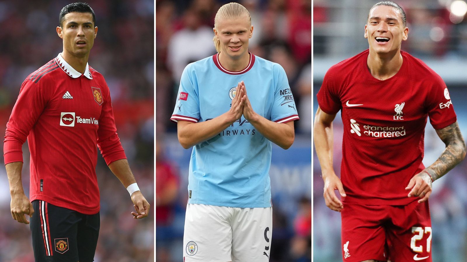 
                <strong>Premier League: Die Big Six im Formcheck</strong><br>
                Die neue Premier-League-Saison steht vor der Tür. Auch in diesem Jahr wird der Meisterschaftskampf aller Voraussicht nach zwischen den besten sechs Teams aus England entschieden. ran wirft einen Blick auf Manchester City, Liverpool FC, FC Chelsea, Tottenham Hotspur, FC Arsenal und Manchester United und macht einen Formcheck der Big Six. (Stand:03.08.2022/Angegebene Marktwerte: "transfermarkt.de")
              