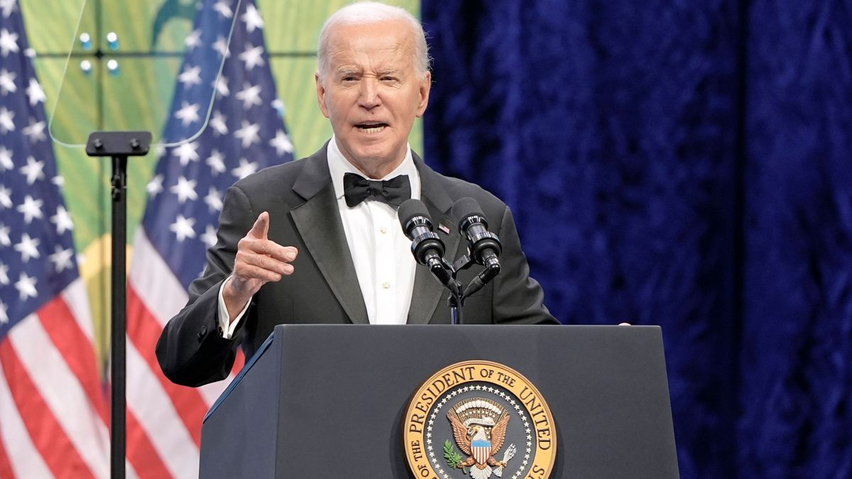 US-Präsident Joe Biden spricht bei der 30. jährlichen Gala des Asian Pacific American Institute for Congressional Studies über Donald Trump.