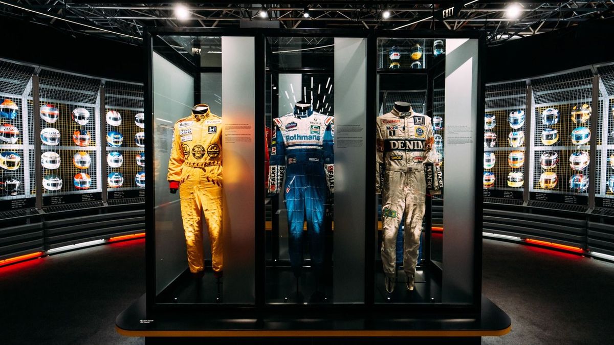 Szene aus der Formel-1-Ausstellung