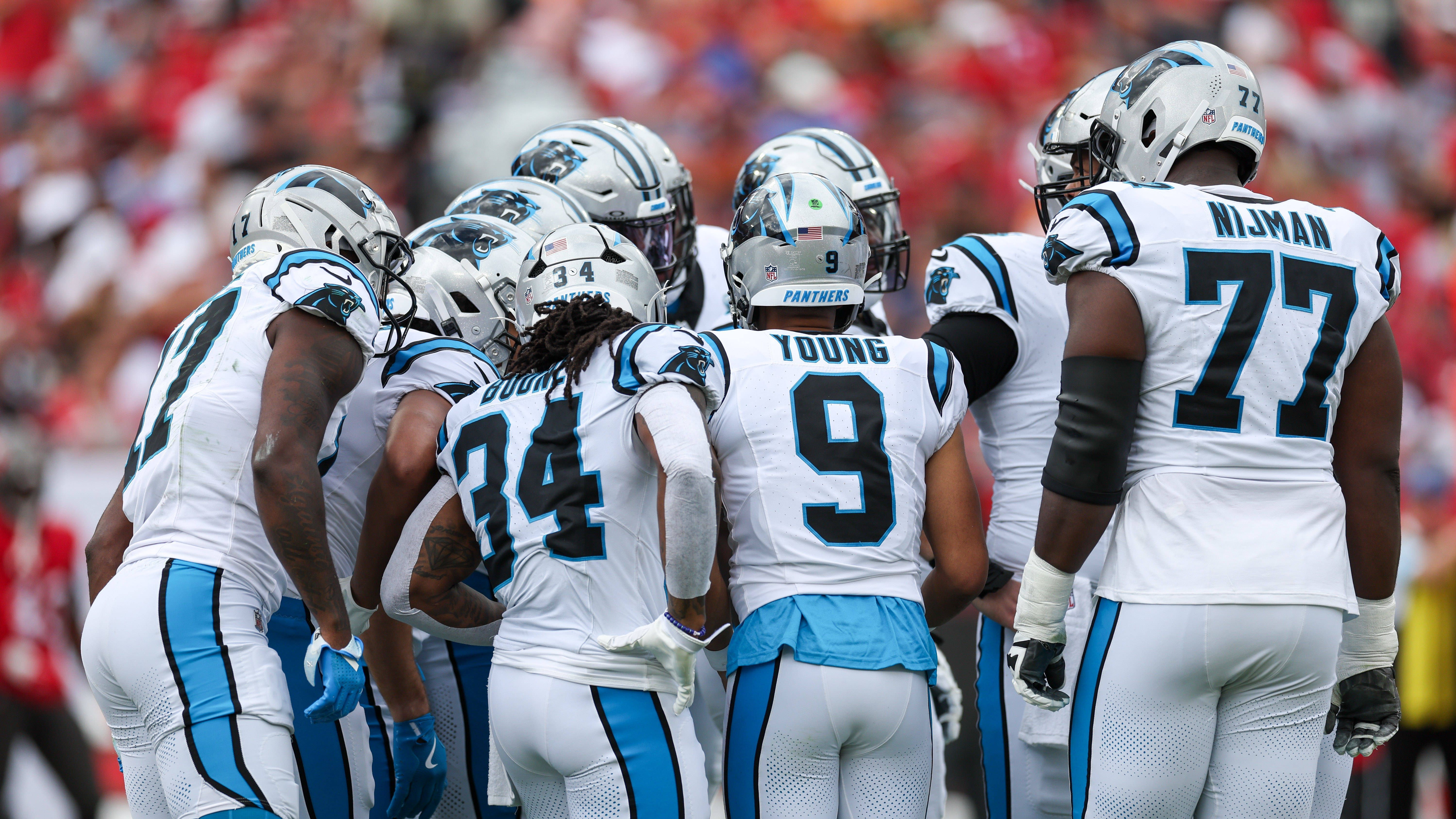 <strong>Carolina Panthers - 25.178 Kilometer</strong><br>Kürzeste Reise: 896 Kilometer (Atlanta Falcons)<br>Weiteste Reise: 7.236 Kilometer (San Francisco 49ers)
