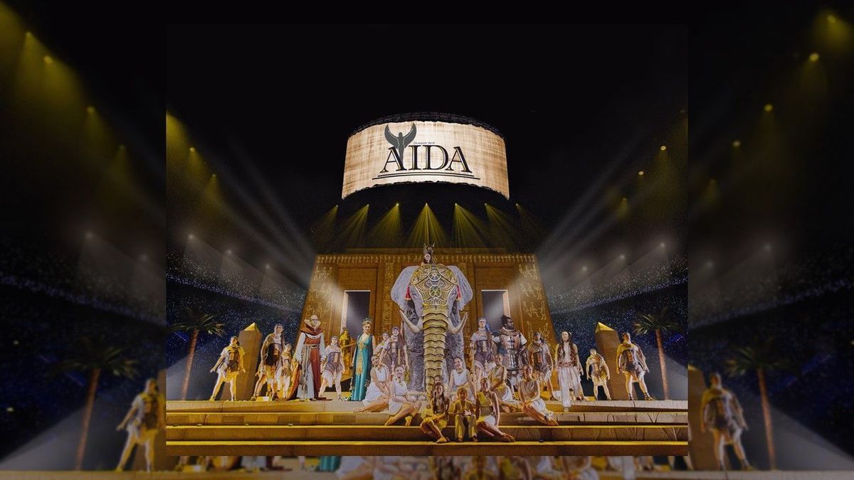 Die Oper „Aida“ geht 2024 als großes Arena-Spektakel auf Tour