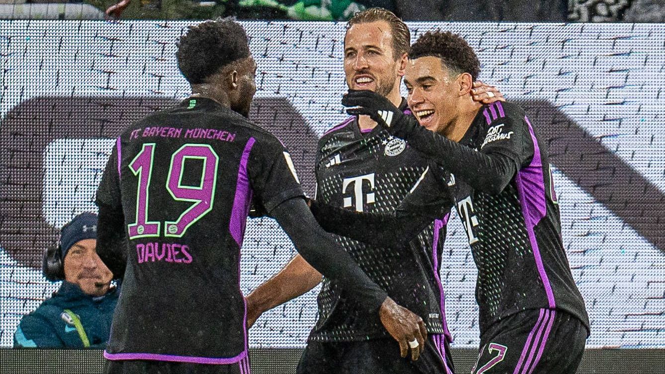 <strong>FC Bayern gewinnt in Wolfsburg: Die ran-Noten der FCB-Stars<br></strong>Der FC Bayern München hat das Jahr 2023 mit einem Sieg abgeschlossen. Im letzten Spiel des Kalenderjahres gewann der Rekordmeister beim VfL Wolfsburg nach viel Kampf in Halbzeit zwei mit 2:1 (2:1). <em><strong>ran</strong></em> hat die Bayern-Stars benotet.