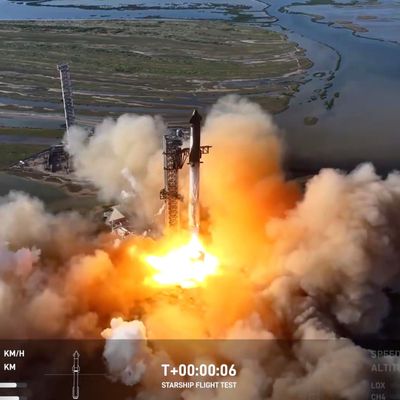 Die "Starship"-Rakete von SpaceX soll eines Tages Menschen zum Mars bringen.