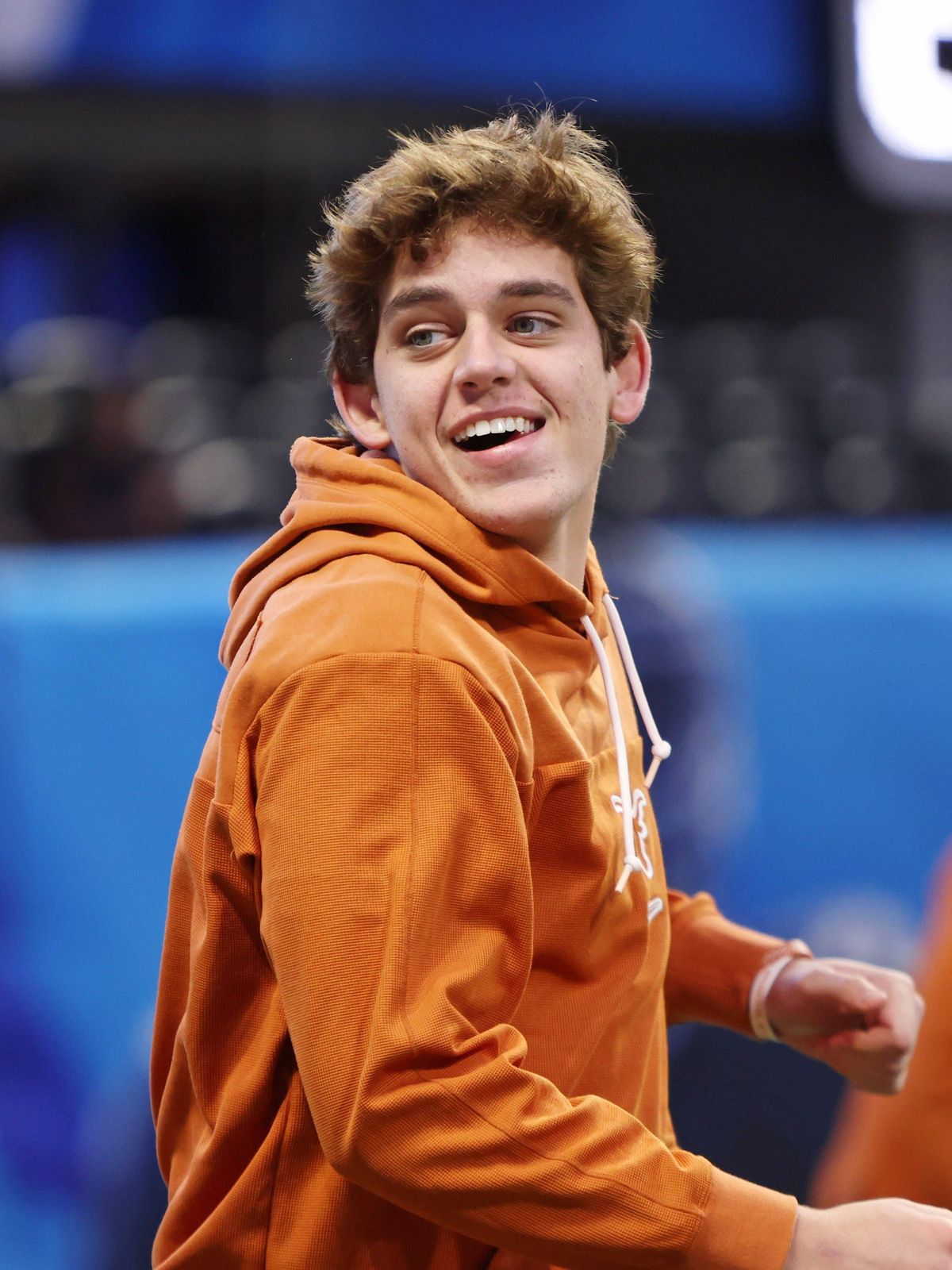 NCAA, College League, USA Football: Peach Bowl-Texas at Arizona State Jan 1, 2025; Atlanta, GA, USA; Texas Longhorns quarterback Arch Manning (16) warms up before the Peach Bowl at Mercedes-Benz St...