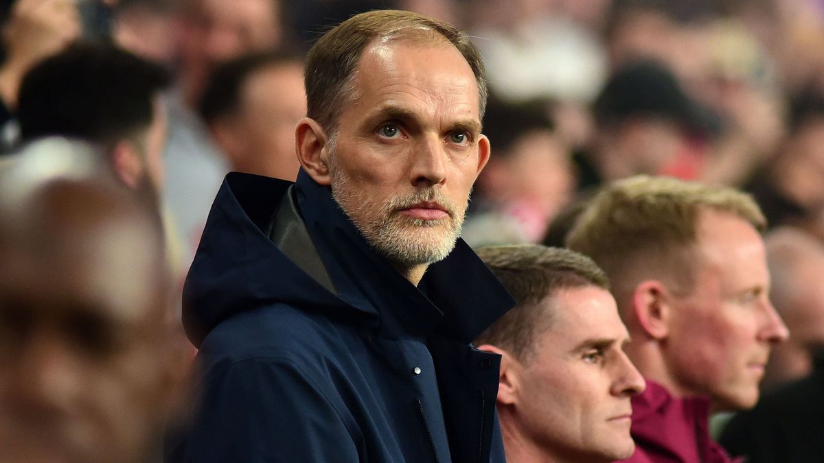 England v Albania, London, UK - 21 Mar 2025 Thomas Tuchel, Head Coach of England, during the FIFA World Cup, WM, Weltmeisterschaft, Fussball Qualifier match between England and Albania on 21st Marc...