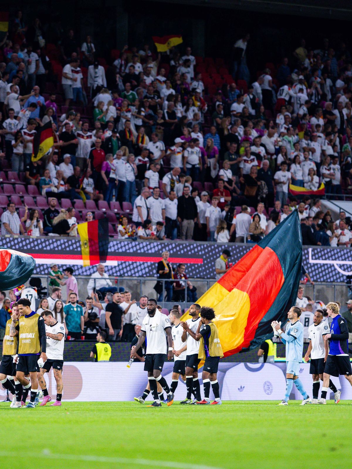 07.09.2025 - Fußball, 2025 2026, Länderspiel, WM-Qualifikation Europa, Deutschland - Nordirland: Mannschaft (Deutschland) DFB REGULATIONS PROHIBIT ANY USE OF PHOTOGRAPHS AS IMAGE SEQUENCES AND OR Q...