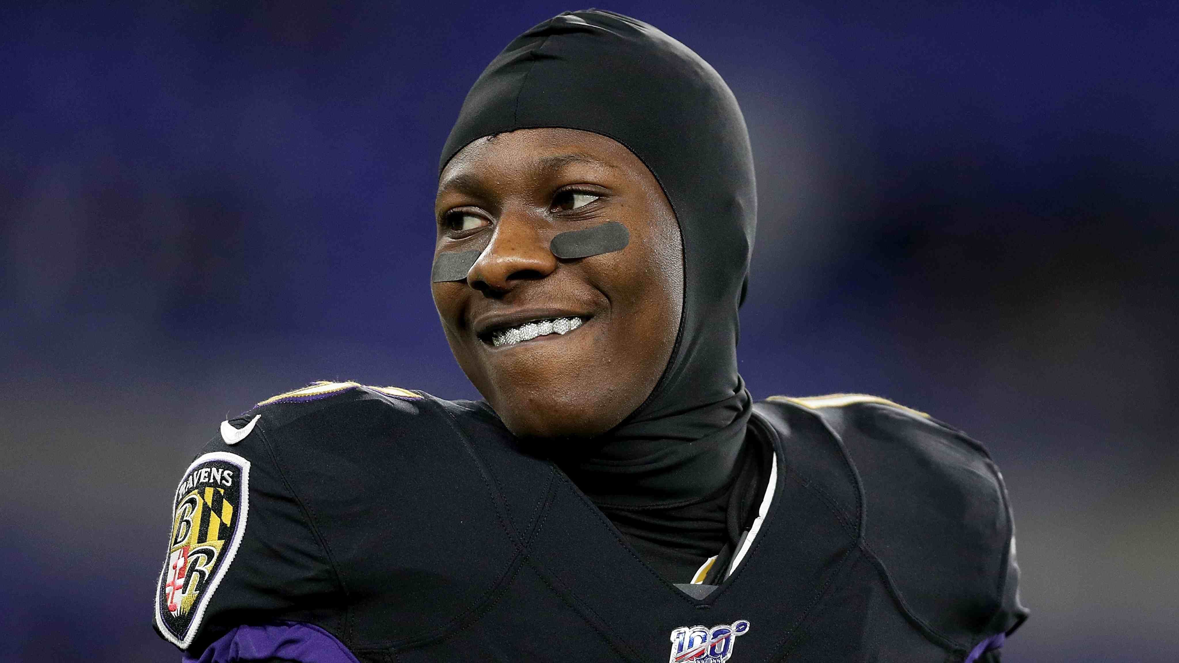 
                <strong>Baltimore Ravens: Marquise Brown</strong><br>
                
              