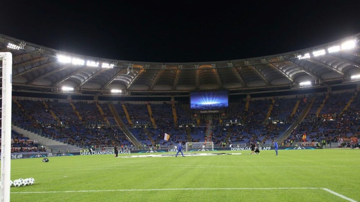 Bald mehr Zuschauer im Olympiastadion in Rom