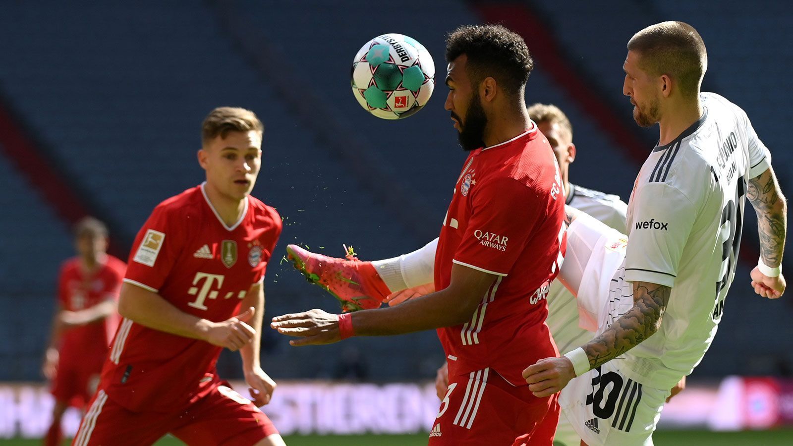 
                <strong>Einzelkritik der Bayern-Stars im Heimspiel gegen Union Berlin</strong><br>
                Auf dem Weg zum neunten Meistertitel nacheinander bekommt es der FC Bayern München am 28. Spieltag mit Union Berlin zu tun. Wie schlagen sich die Stars des Rekordmeisters beim 1:1 gegen das Überraschungsteam? ran nimmt die Münchner unter die Lupe und verteilt Noten.
              