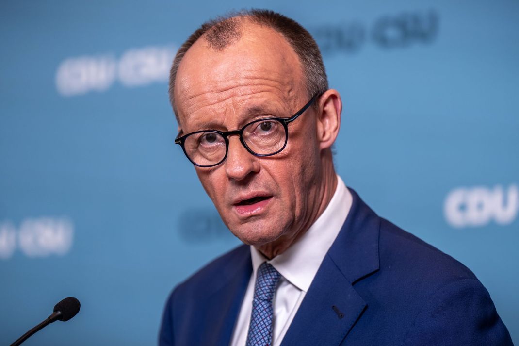 Unionschef Friedrich Merz.