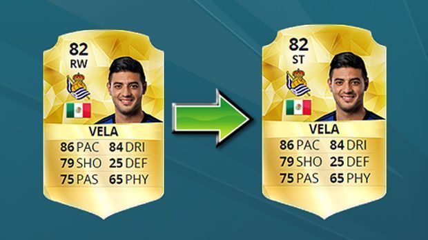 
                <strong>Carlos Vela (RF -> ST)</strong><br>
                Carlos Vela (RF -> ST).
              