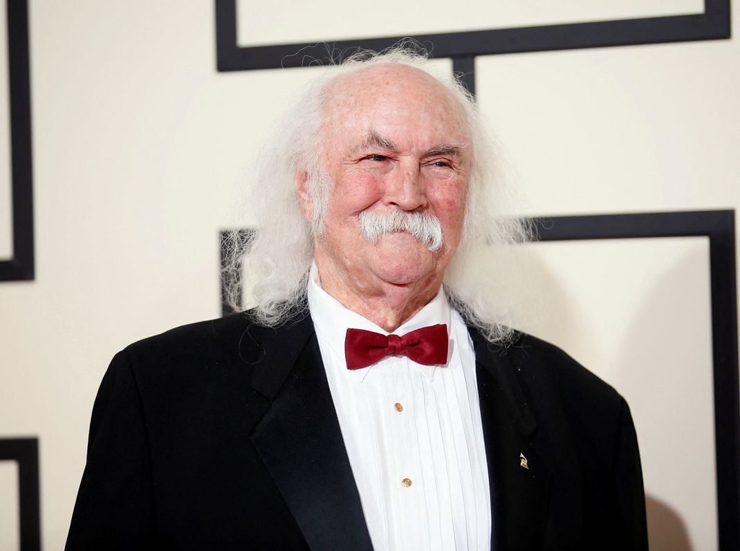 David Crosby bei den 58. Grammy Awards in Los Angeles