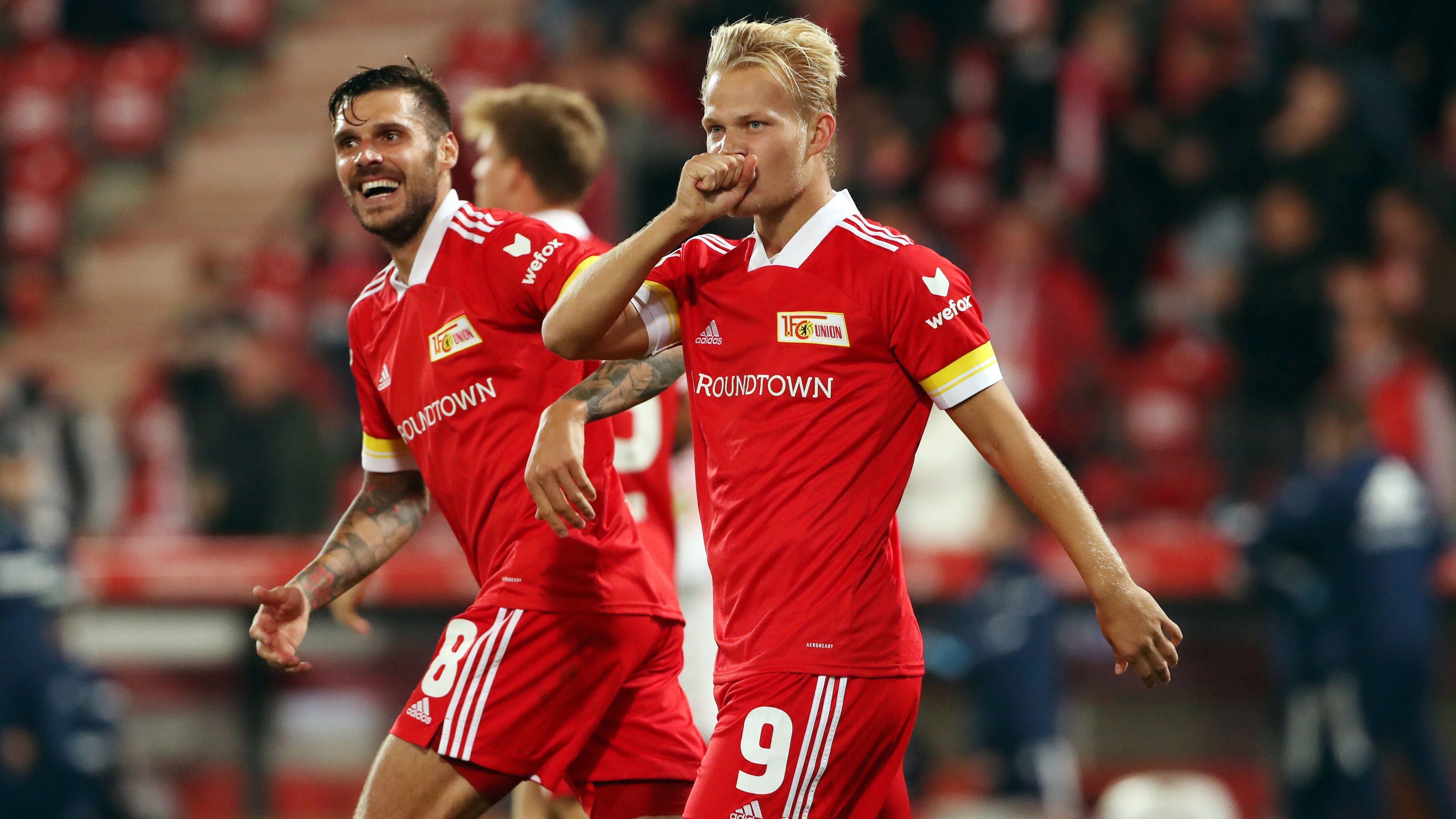 
                <strong>Union Berlin (zwei Spieler)</strong><br>
                &#x2022; Christopher Trimmel (Österreich) - <br>&#x2022; Joel Pohjanpalo (Finnland/ausgeliehen aus Leverkusen)<br>
              