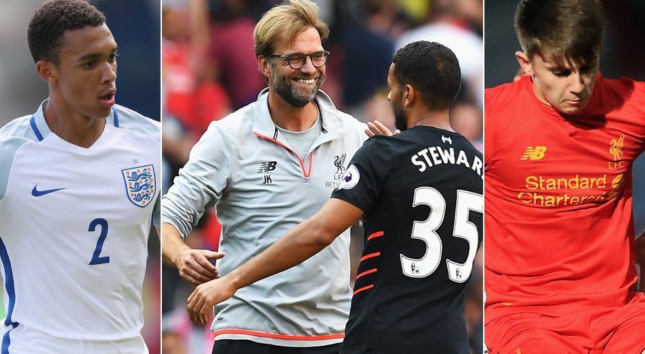 
                <strong>Top-Talente des FC Liverpool</strong><br>
                Jürgen Klopp kann mehr als große Millionendeals. Unter dem deutschen Trainer kamen gleich mehrere Youngster zu Einsatzzeiten. Einige weitere klopfen bei den Profis an ...
              