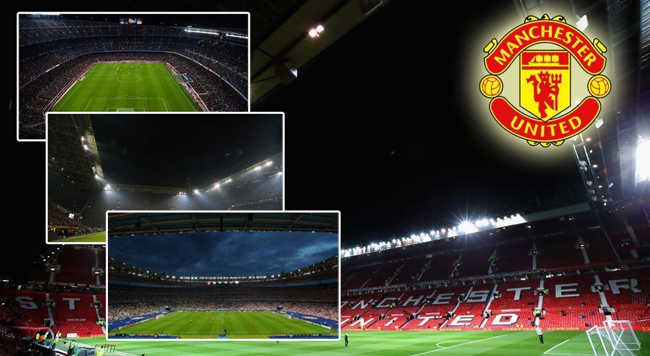 
                <strong>Top 10: Europas größte Fußballstadien </strong><br>
                Manchester United will offenbar die Zuschauerkapazität des Old Traffords extrem erhöhen. Wie die "Daily Mail" berichtet, soll das Stadion in ein paar Jahren 88.000 Fans Platz bieten. Damit wäre das "Theatre of Dreams" der drittgrößte Fußball-Tempel Europas. Aktuell rangiert das United-Stadion weiter hinten im Ranking. ran.de zeigt welche zehn Stadien, in denen regelmäßig ein Team oder eine Nation spielt, am meisten Platz bieten.
              