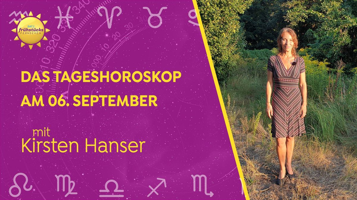 Tageshoroskop am 06.09.2022