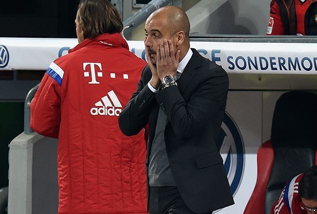 
                <strong>Pep on Fire</strong><br>
                ... sieht man dem Trainer auch an!
              