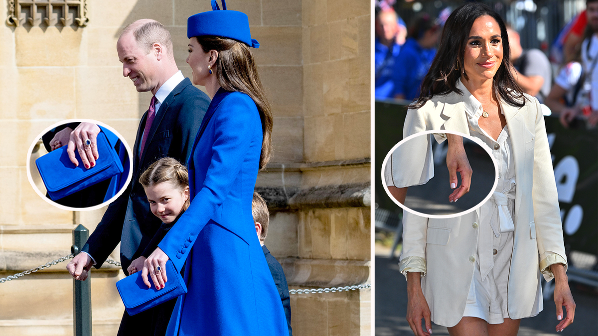 Kate und Meghan mit trendigen Farben auf den Fingernägeln. Sie setzen den Trend für den Herbst 2023.