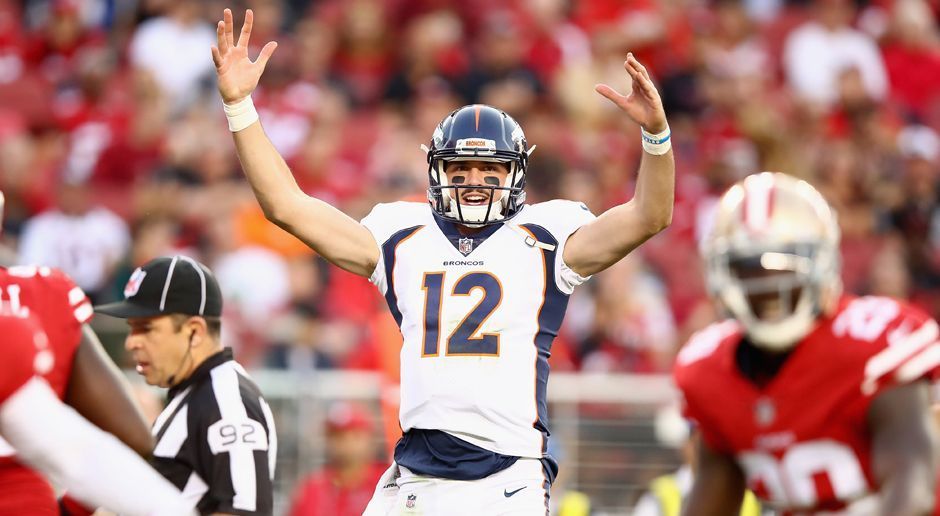 
                <strong>Paxton Lynch, (Quarterback, Denver Broncos)</strong><br>
                Paxton Lynch: Sobald er fit ist, wird er mit ziemlicher Sicherheit Brock Osweiler als Quarterback in Denver ersetzen. Der 23-Jährige konnte letztes Jahr schon Erfahrung in der NFL sammeln und bringt alle nötigen Voraussetzungen mit, die Unruhe auf der Quarterback-Position in Denver zu beenden.
              