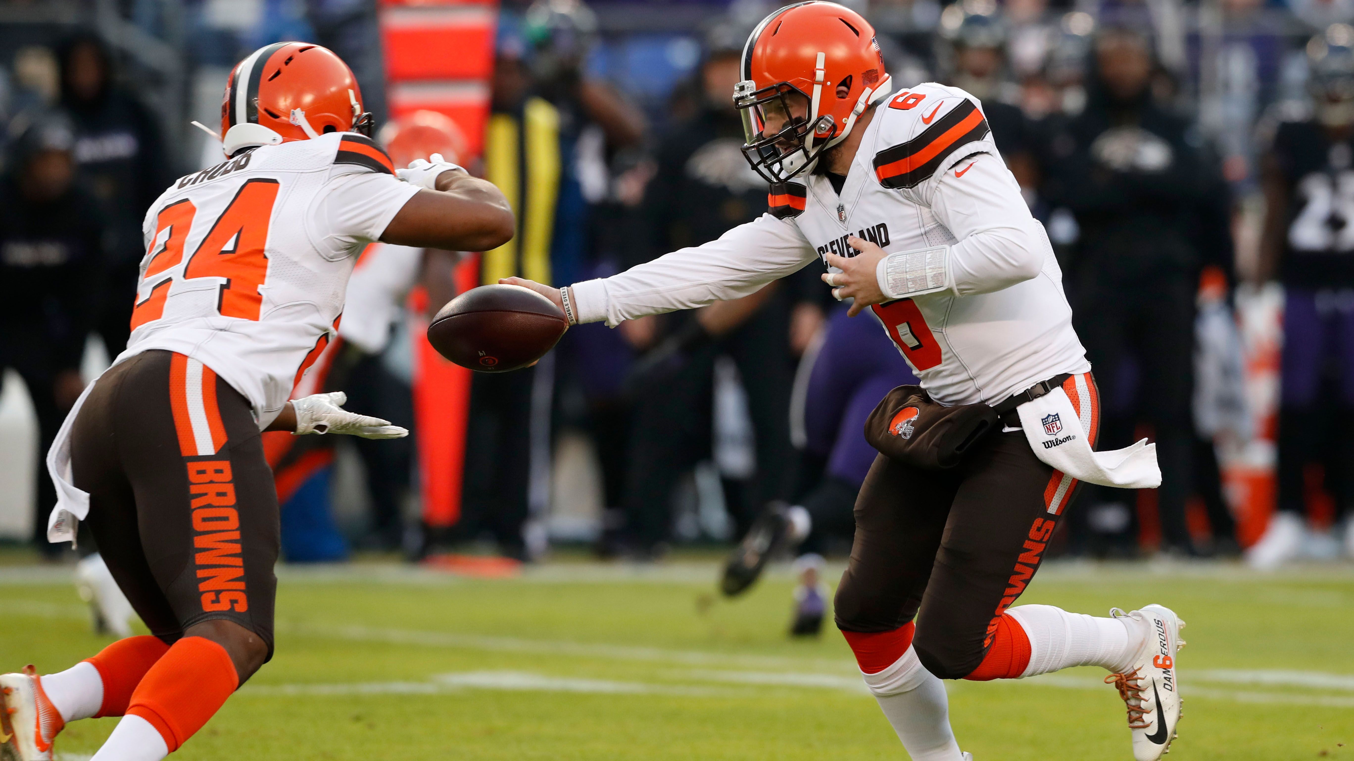 
                <strong>Cleveland Browns - 2018</strong><br>
                Es war die letzte Saison, in der die Fans der Cleveland Browns wirklich leiden mussten. Im ersten Jahr von Quarterback Baker Mayfield konnten die Browns nicht an den leichten Aufwärtstrend der Vorsaison anknüpfen und beendeten die Spielzeit mit 7-8-1. Ab 2019 ging es dann aber aufwärts. 
              