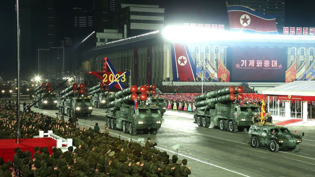 Nordkorea könnte mit angeblich neuen Raketen zu einer ernsthaften Bedrohung für die USA werden.  