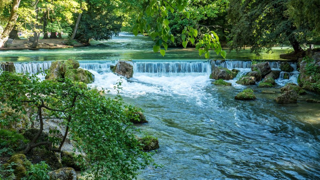 Wildromantisch, mitten in der Stadt und trotzdem gefährlich: der Eisbach.