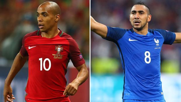 
                <strong>Joao Mario vs. Dimitri Payet</strong><br>
                Joao Mario vs. Dimitri Payet: Das Turnier in der Heimat begann für den bislang als eher unbekannt geltenden Payet mit einem Hammer. Sein Traumtor gegen Rumänien öffnete dem Gastgeber die Tür zum 2:1-Auftaktsieg. Und auch danach traf Payet von West Ham United zwei weitere Male. Portugals Nummer 10 Joao Mario kam bislang in allen sechs EM-Spielen zum Einsatz. Der 23-Jährige von Sporting Lissabon konnte bislang aber nicht die entscheidenden Momente wie Payet setzen. Punkt für Frankreich. 5:6.
              