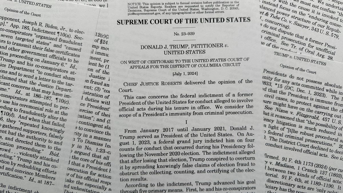 Supreme Court Trump Immunity